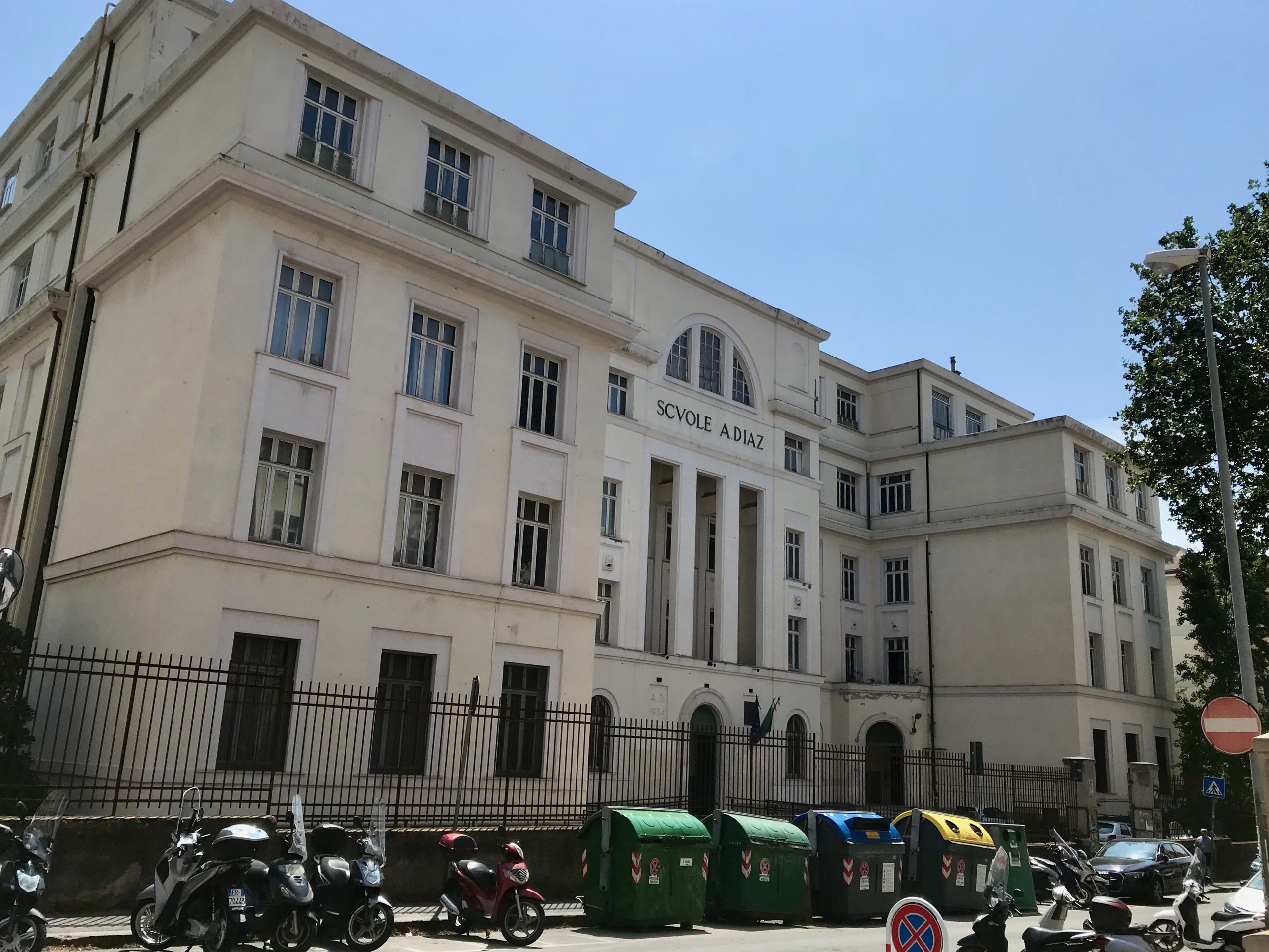 liceo statale sandro pertini ex scuole diaz di genova by stephen kleckner