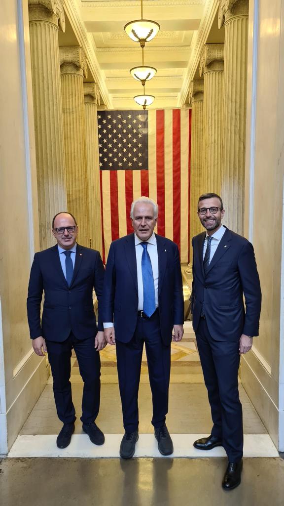 la Toscana negli USA, la delegazione regionale in Campidoglio