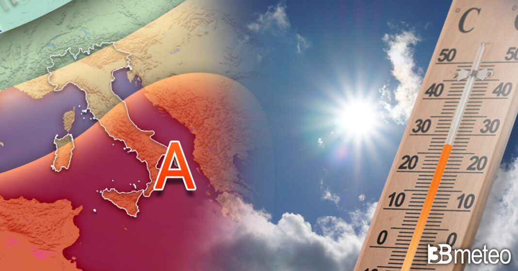 sfumata anticiclone con sole e temperature in aumento (1)