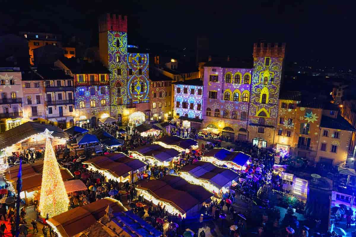 arezzo citta natale mercatini