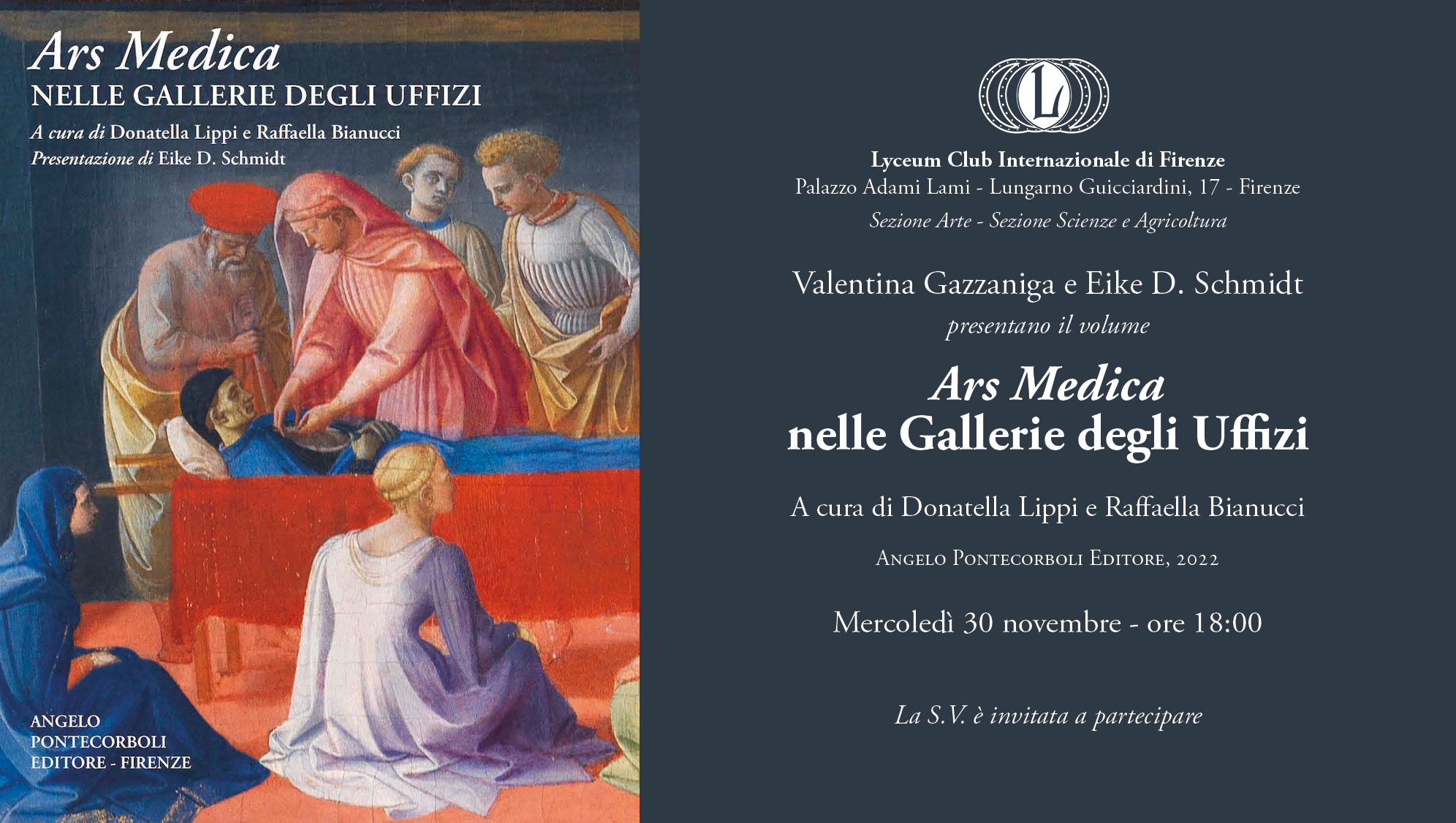 “Ars Medica nelle Gallerie degli Uffizi”