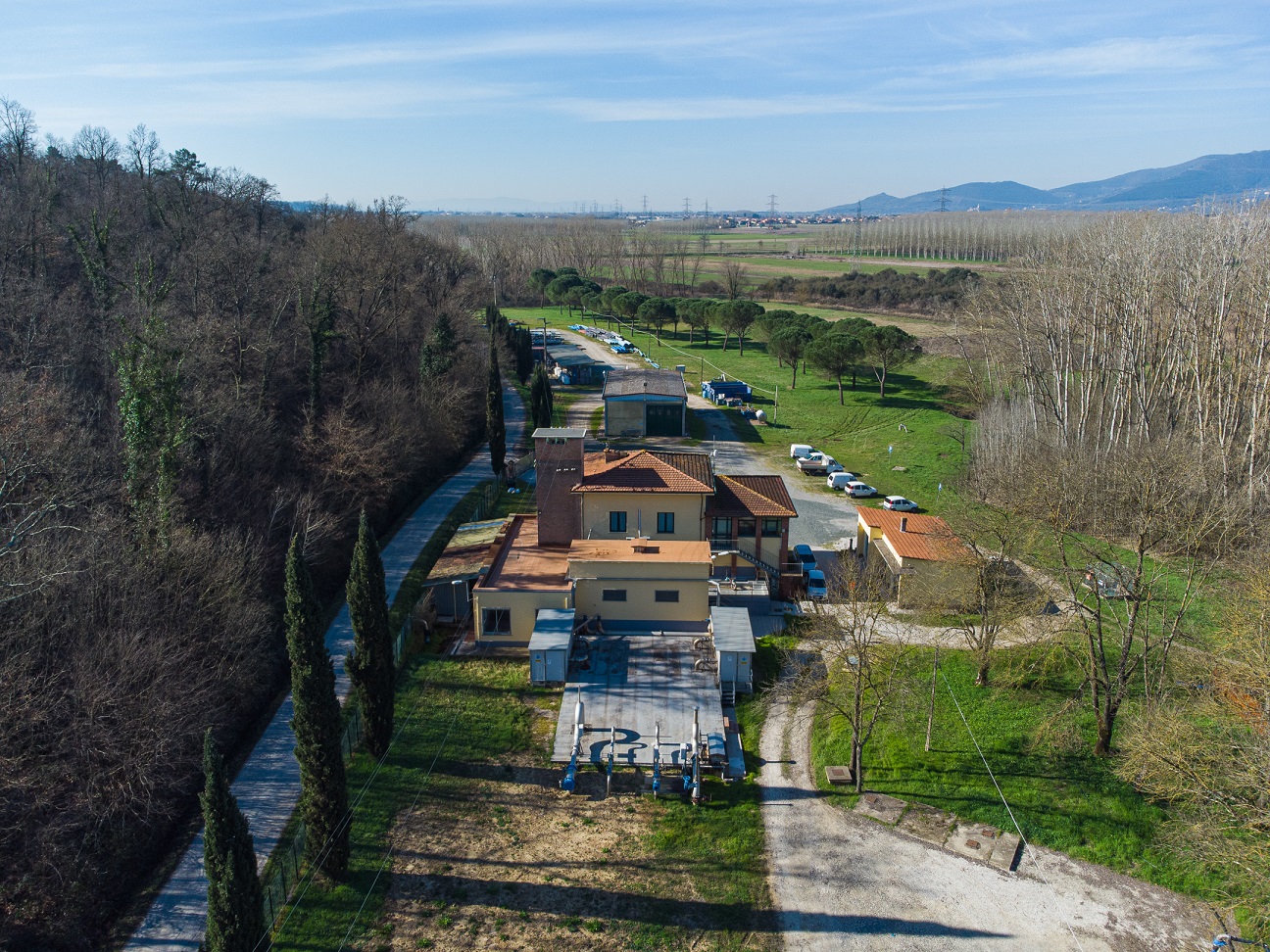 centrale idrica bientina