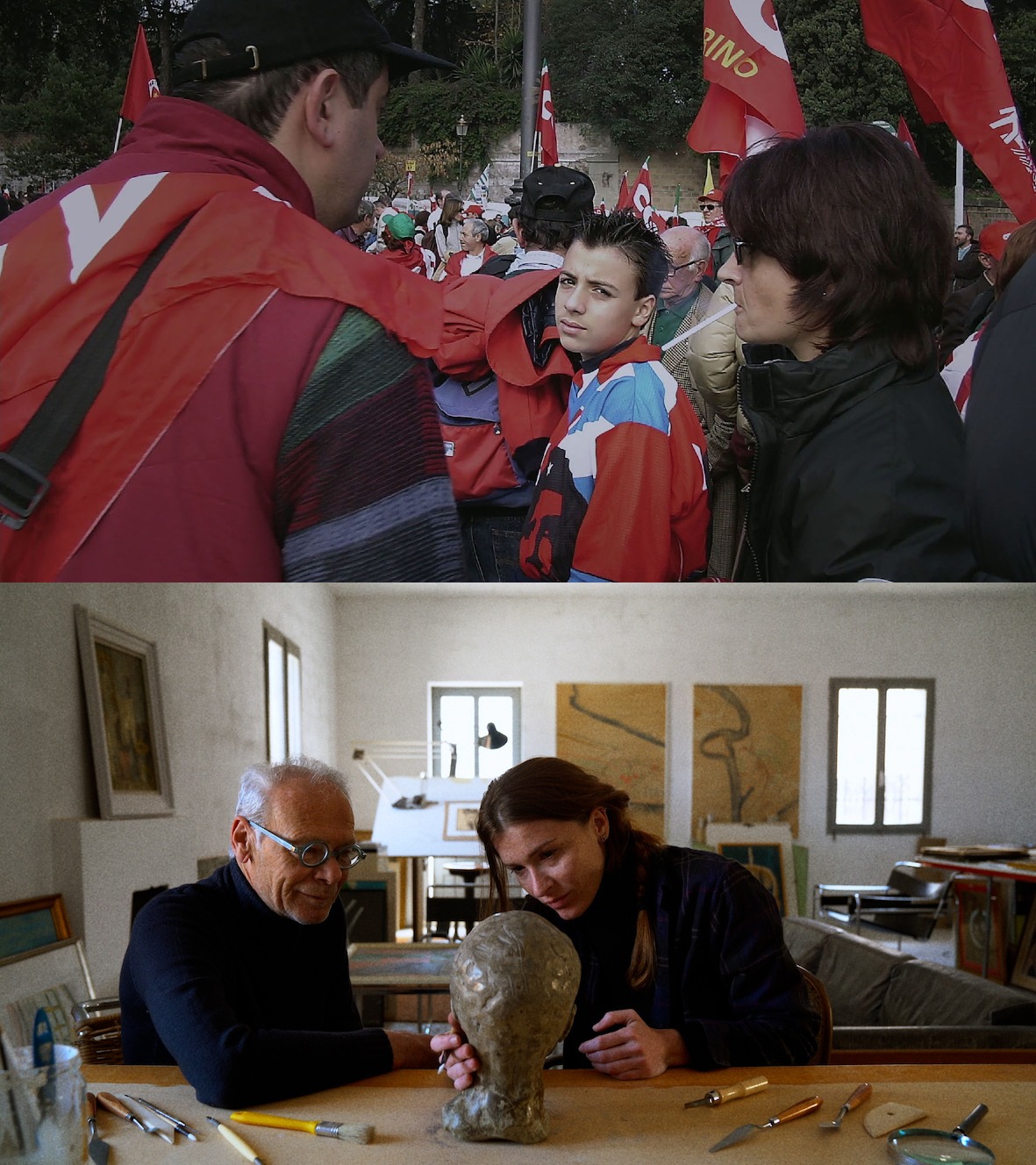 COMUNISTI di Davide Crudetti (tra i vincitori del Premio Zavattini 2020/21) e IL PICCOLO GOLEM di Federica Quaini e Viola Giulia Milocco (tra i vincitori del Premio Zavattini 2021/22) Torino Film Festival!