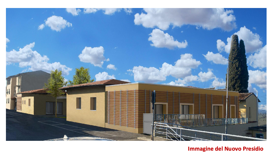 Realizzazione della nuova Casa di Comunità a Impruneta con l’ampliamento dell’attuale sede del Distretto Sanitario