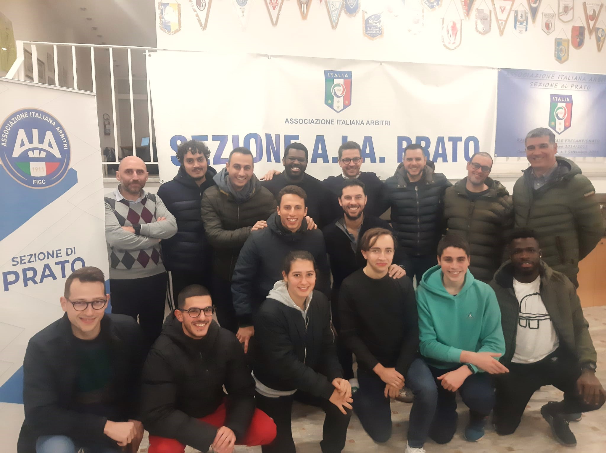 Corso arbitri a Prato, il calcio visto da una prospettiva differente