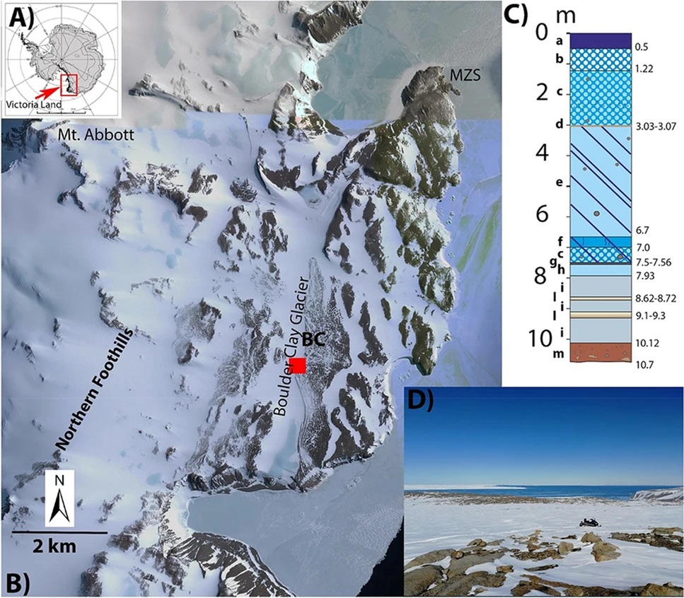 CNR: antartide, un antico ecosistema nascosto all’interno di un ghiacciaio