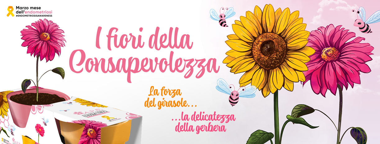 <strong>L’11 e il 12 marzo, in 30 piazze italiane, sbocciano i Fiori della Consapevolezza sull’endometriosi</strong>