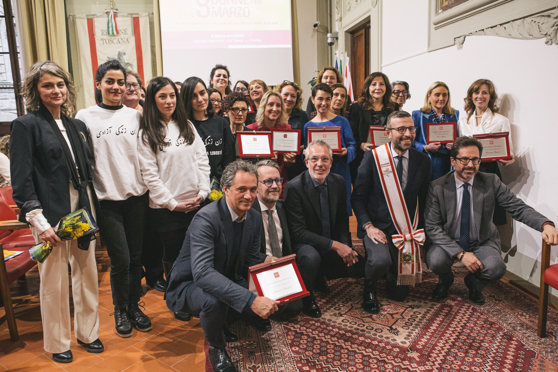 Festa della Donna: premiate 8 storie di donne, riconoscimento speciale alle donne iraniane