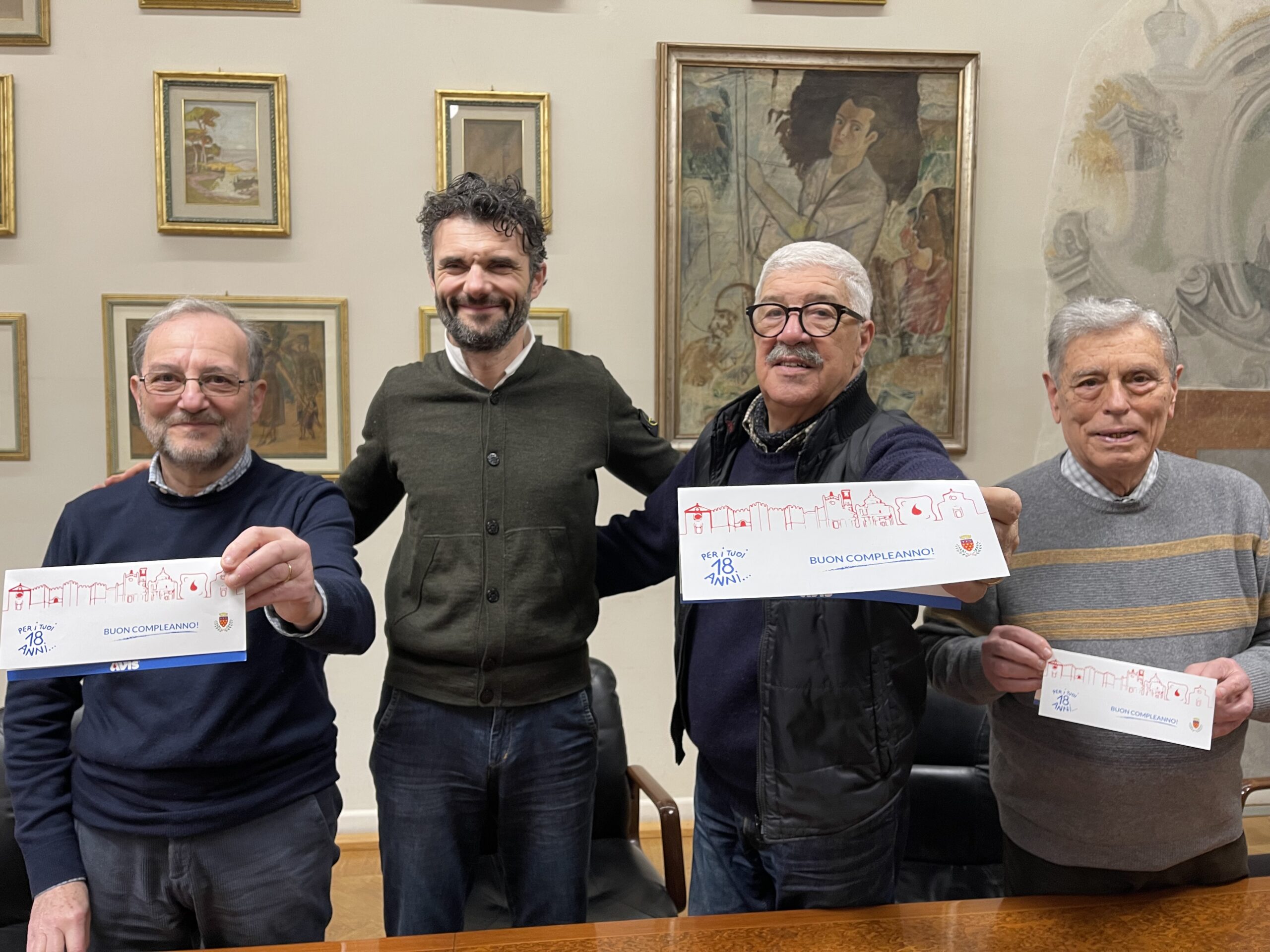 PRATO. Comune – Avis, con il compimento dei 18 anni insieme agli auguri arriva anche l’invito a donare