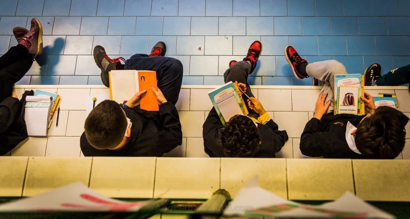 un laboratorio di lettura alla scuola primaria meucci 1