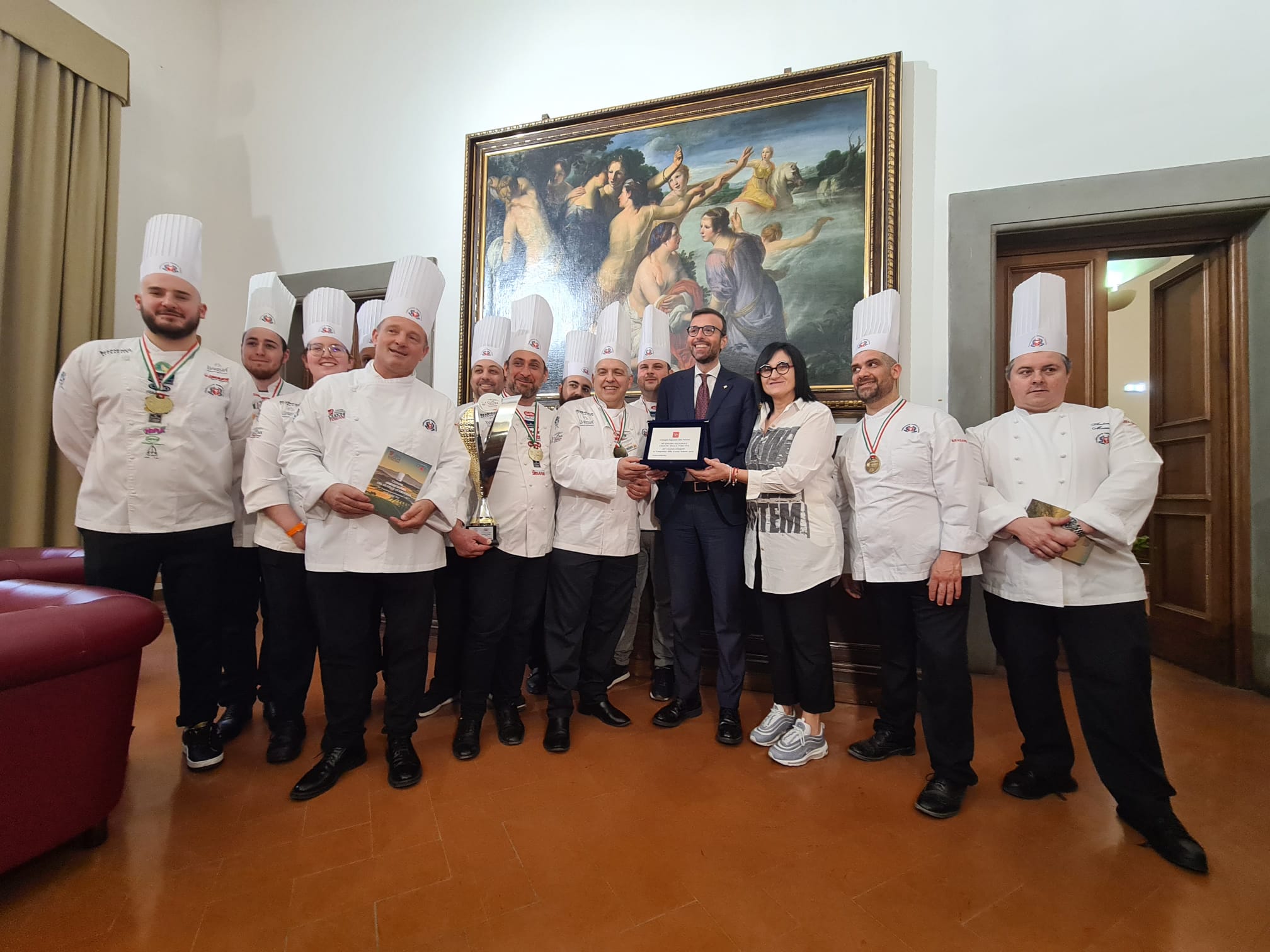 <strong>Cucina: riconoscimento al team di cuochi campioni d’Italia 2023</strong>