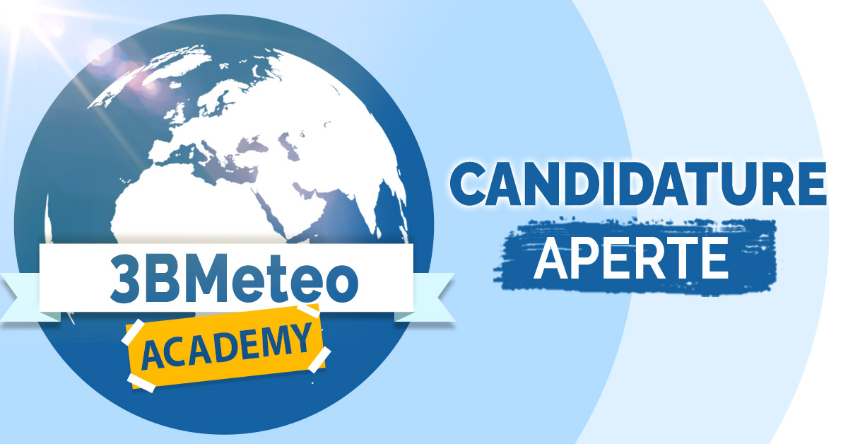 <strong>3B Meteo Academy, a settembre l’edizione 2023. Invia la tua candidatura</strong>!