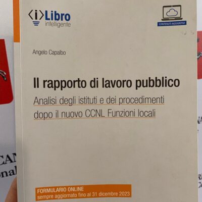  ‘Il rapporto di lavoro pubblico’ presentato a palazzo del Pegaso