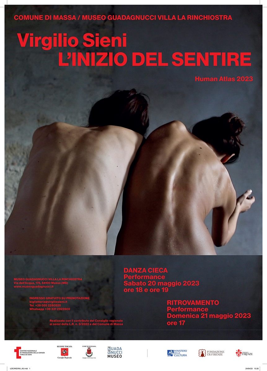 <strong>Museo Guadagnucci (MS) | L’INIZIO DEL SENTIRE Human Atlas | Un progetto di Virgilio Sieni | 19, 20, 21 maggio 2023</strong>