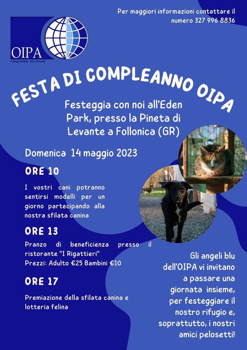 oipa grosseto festa