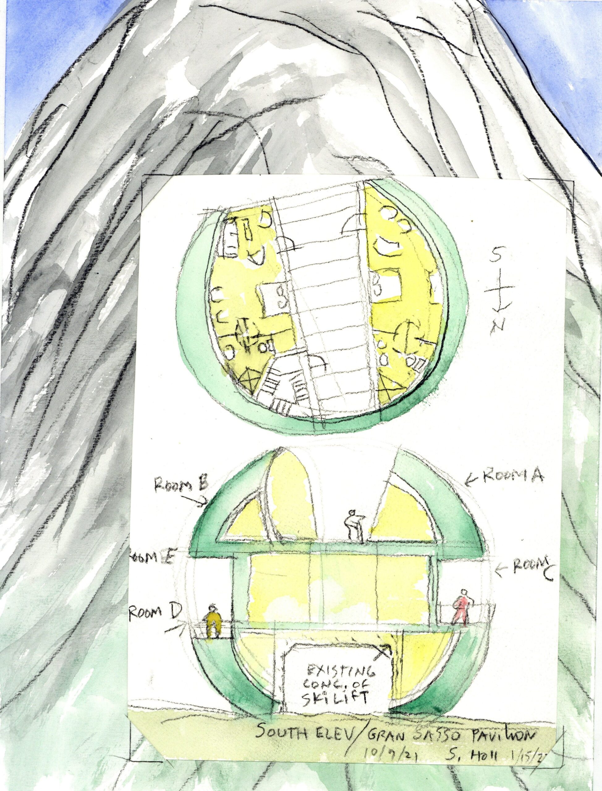  Antonia Jannone Disegni di Architettura | STEVEN HOLL. Half Earth | Inaugurazione: 26 maggio 2023, ore 18