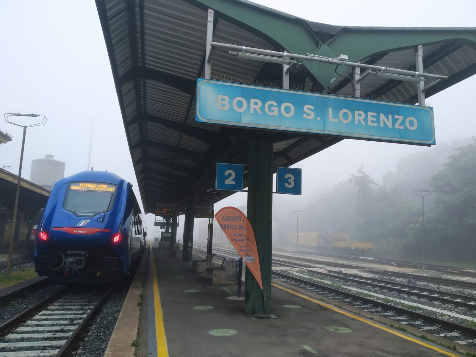 IL REGIONALE DI TRENITALIA: ARRIVATI UN TRENO POP E UN BLUES SUI BINARI DELLA TOSCANA