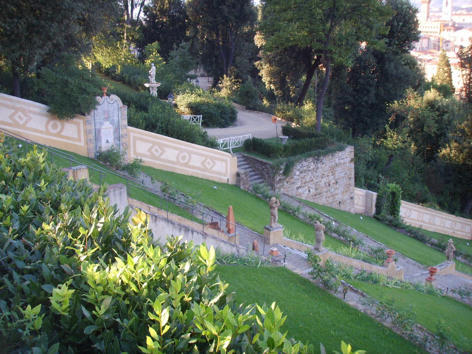 giardino bardini, terrazzamento 01