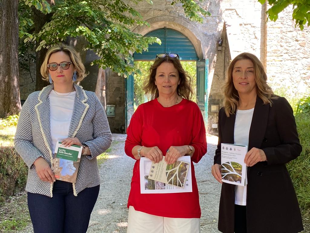 La via delle rocche, gli appuntamenti in giugno e settembre per il Cammino che compie un anno