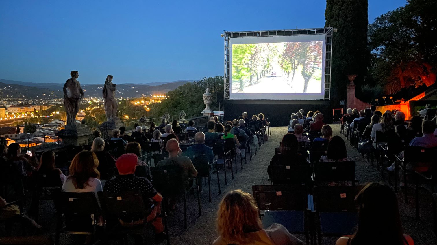 Torna “Cinema in villa”, l’arena estiva con vista panoramica su Firenze