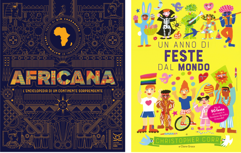 Dal 30 giugno in libreria per 24 ORE Cultura Kids “Africana” e “Un anno di feste dal mondo”, alla scoperta delle culture e delle tradizioni internazionali