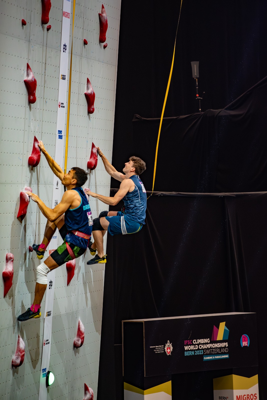 ARRAMPICATA. MATTEO ZURLONI E GIULIA RANDI ACCEDONO ALLA FASE FINALE DELLA COMPETIZIONE MONDIALE DI SPEED