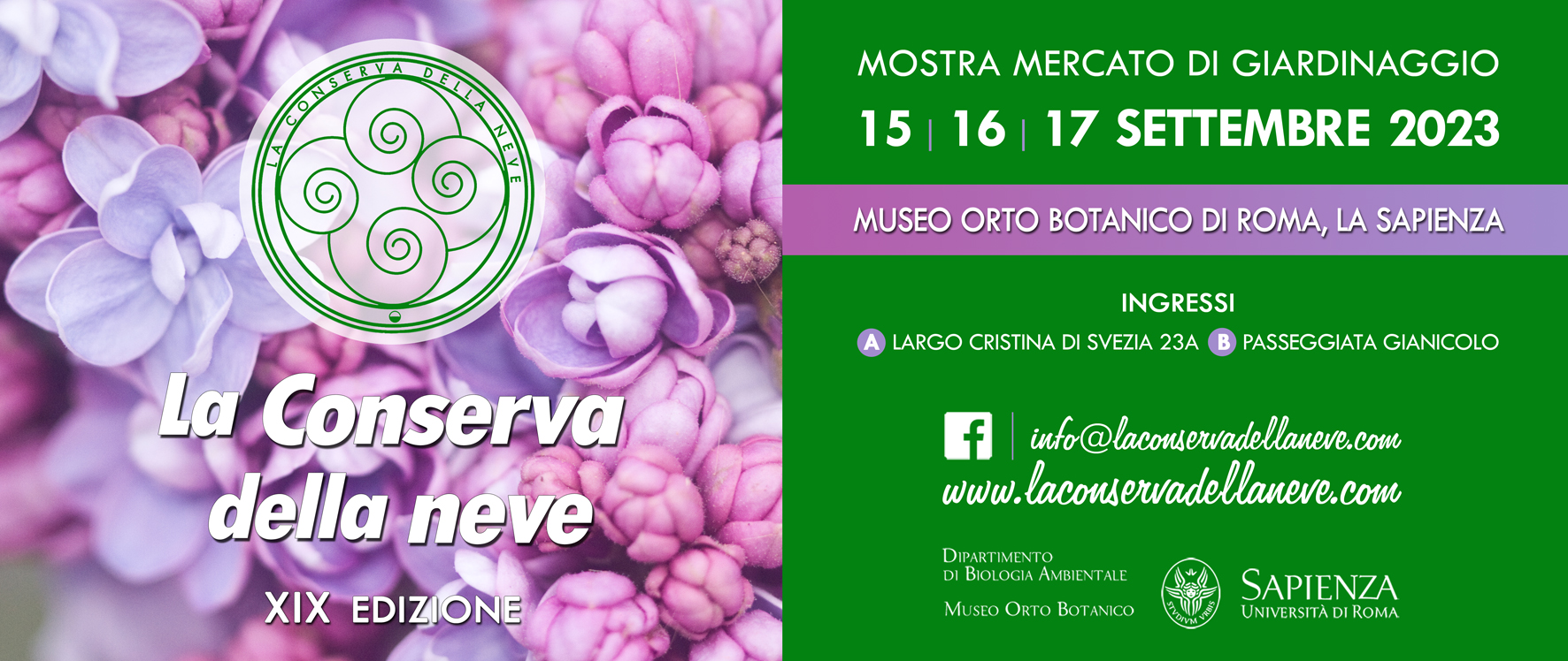 Questo fine settimana all’Orto Botanico di Roma LA CONSERVA DELLA NEVE: espositori, incontri e laboratori nella mostra-mercato dedicata alle piante rare e da collezione