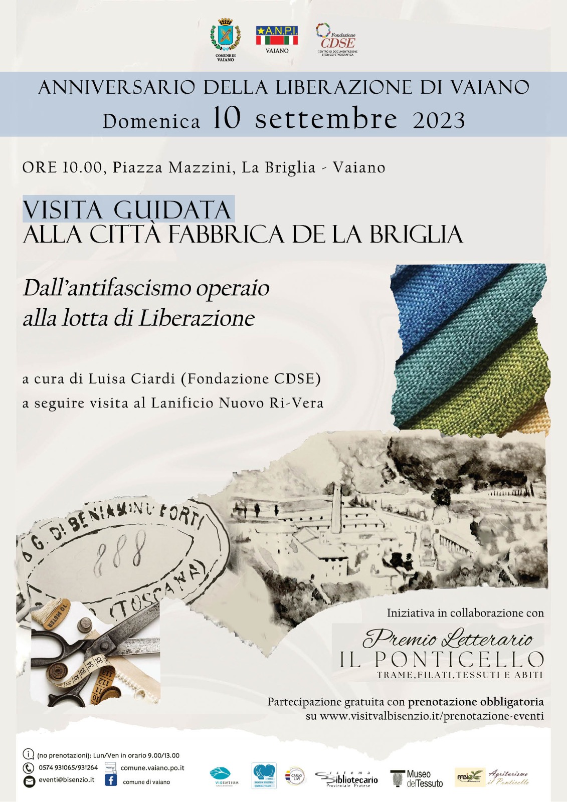 <strong>L’anniversario della Liberazione di Vaiano domenica 10 settembre</strong>