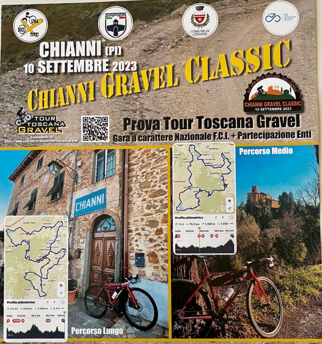 locandina chianni gravel classic