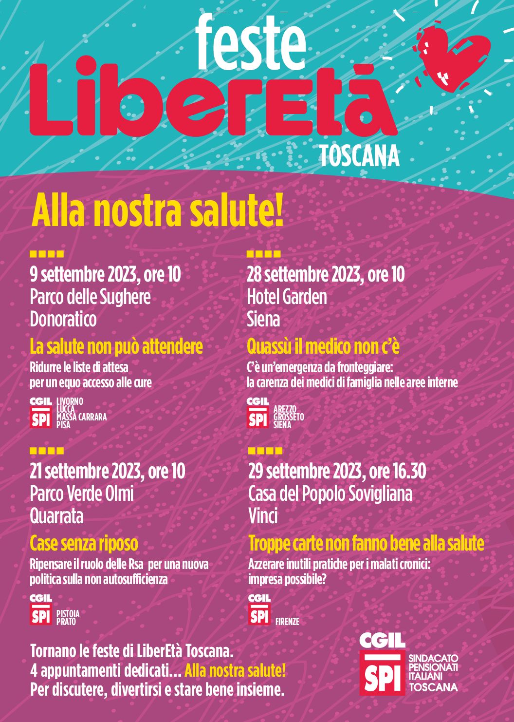 locandina 4 feste