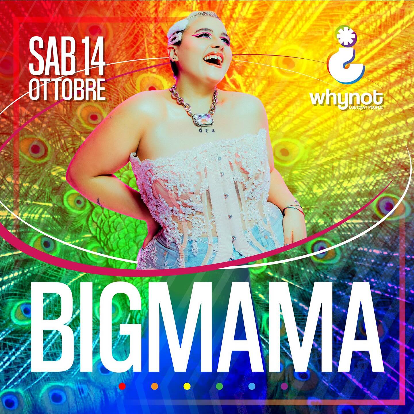 <strong>BigMama super ospite per l’apertura di stagione del “WhyNot¿” Arezzo: Sabato 14 Ottobre</strong>