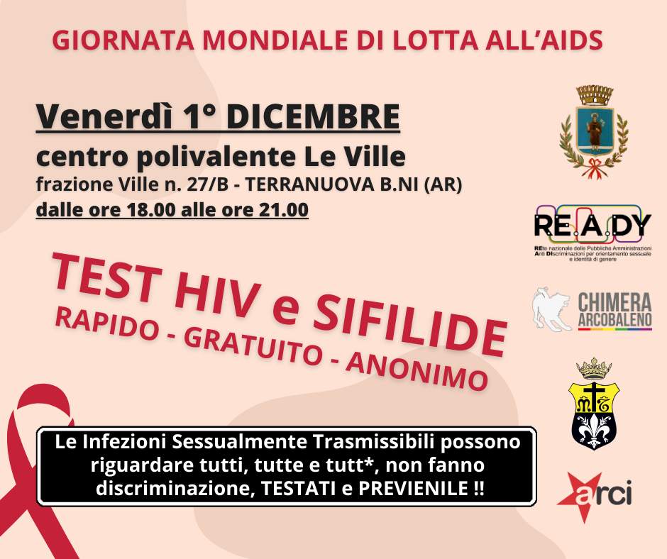 <strong>Nella </strong><strong>Giornata Mondiale per la lotta contro l’Aids<u></u><u></u></strong>