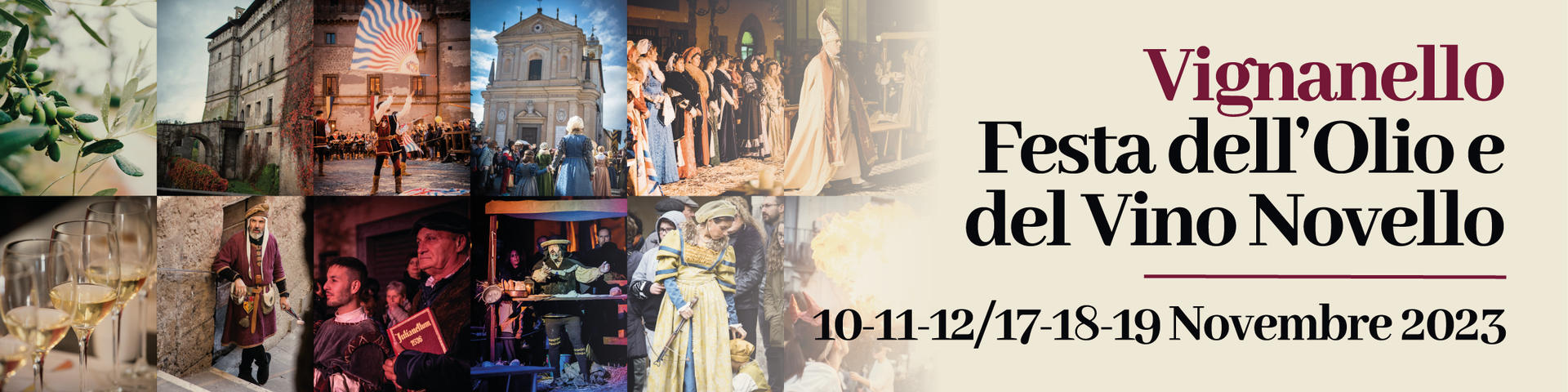 <strong>FESTA DELL’OLIO E DEL VINO NOVELLO DI VIGNANELLO: il programma dei due fine settimana (10 -11-12 e 17-18-19 novembre)</strong>