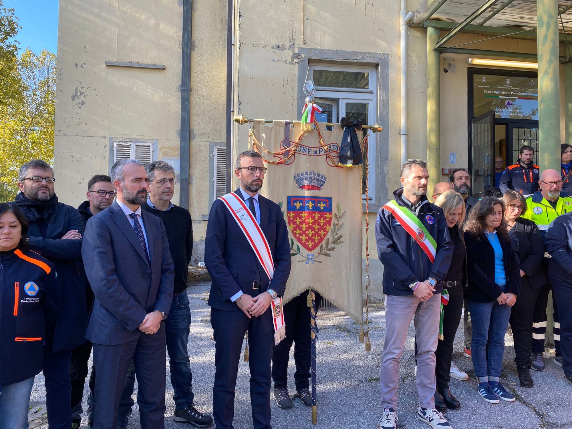 Alluvione: Mazzeo a Prato per commemorare vittime, la solidarietà e la vicinanza