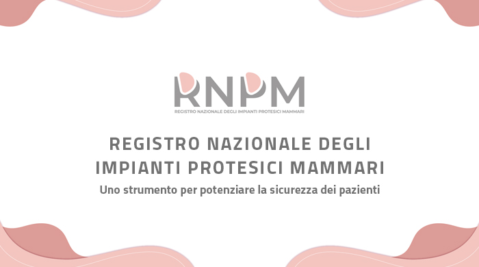 Sanità: impianti protesici mammari, istituito il registro