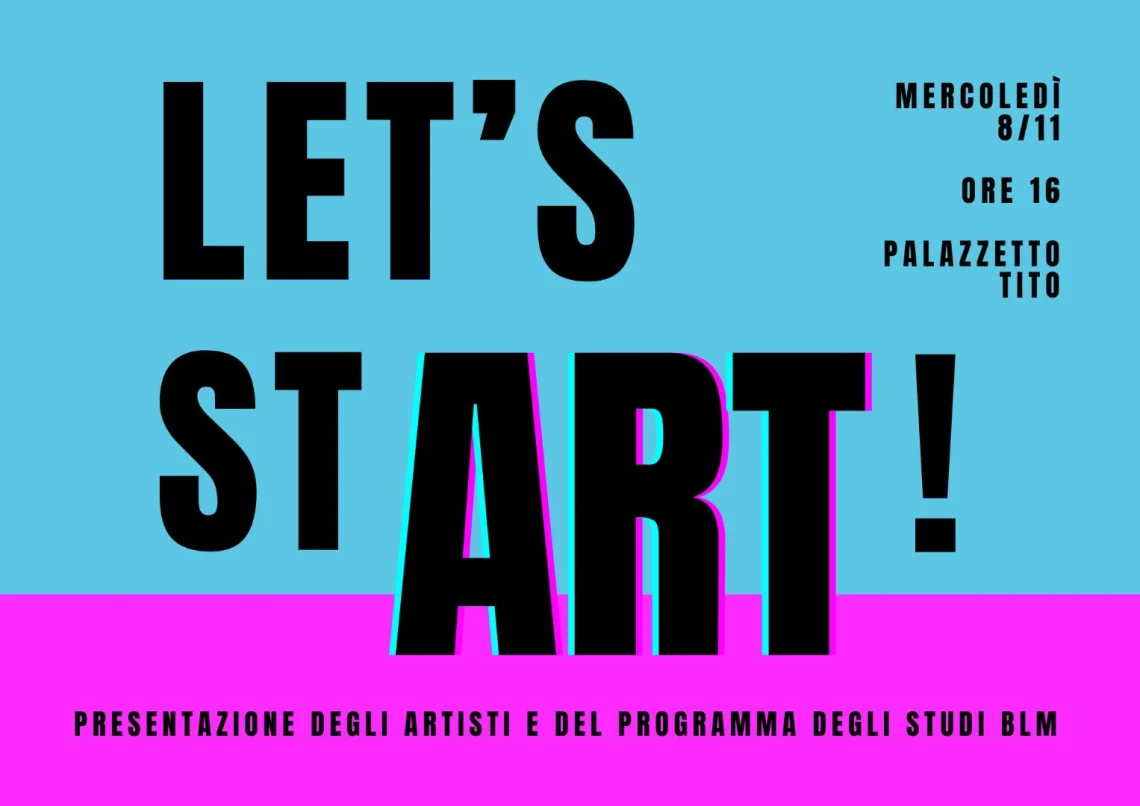 <strong>Let’stART: mercoledì 8 novembre al Palazzetto Tito di Venezia presentazione degli artisti e del programma degli studi della Bevilacqua La Masa</strong>
