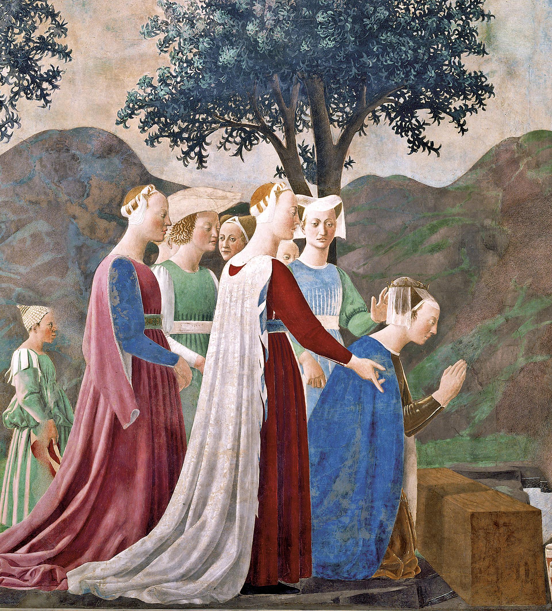 “All’altezza di Piero”: visite straordinarie al cantiere di manutenzione della Leggenda della Vera Croce di Piero della Francesca