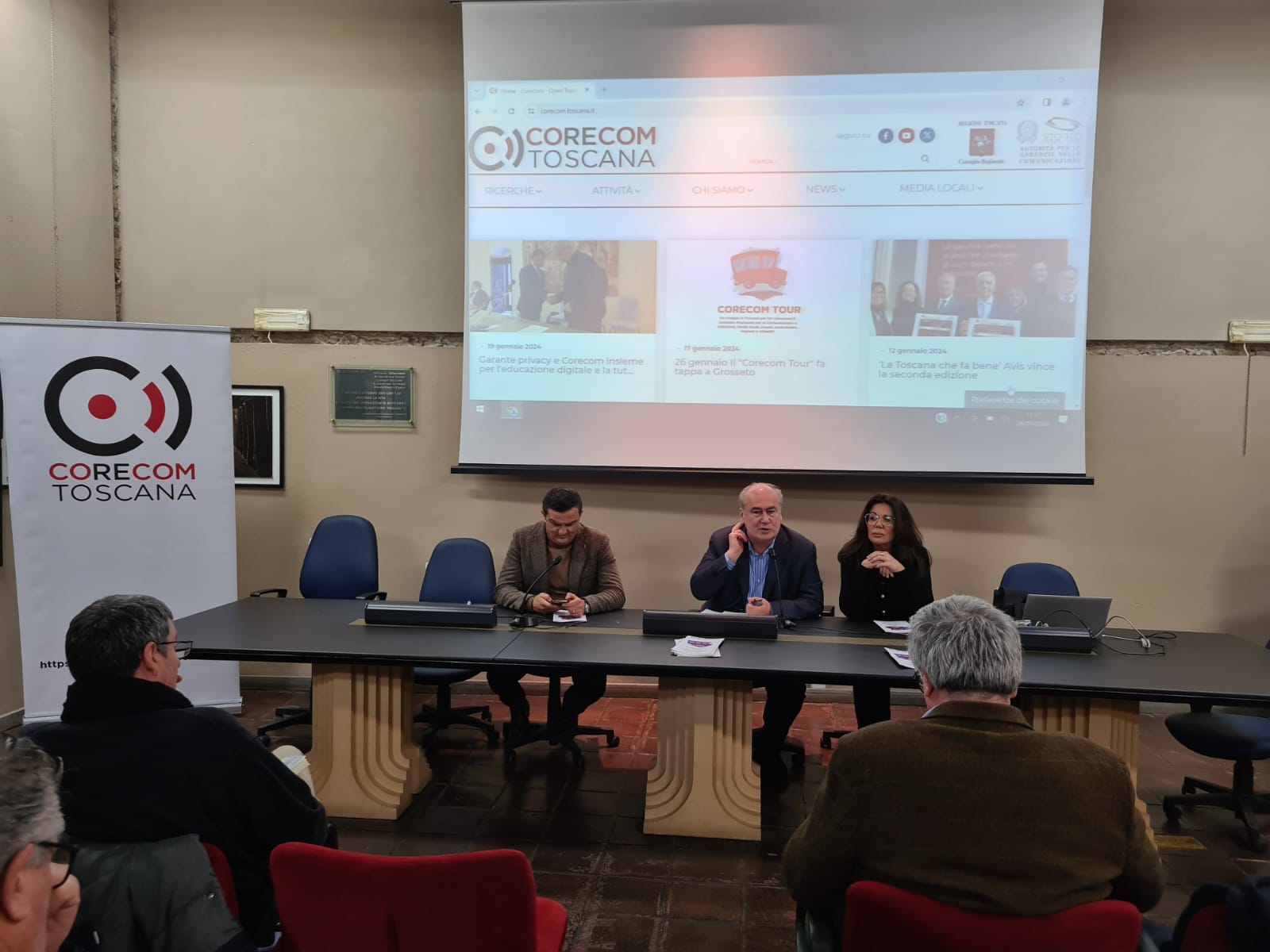 <strong>Diritti: al servizio di cittadini e imprese, il ‘Corecom tour’ ha fatto tappa a Grosseto  </strong>