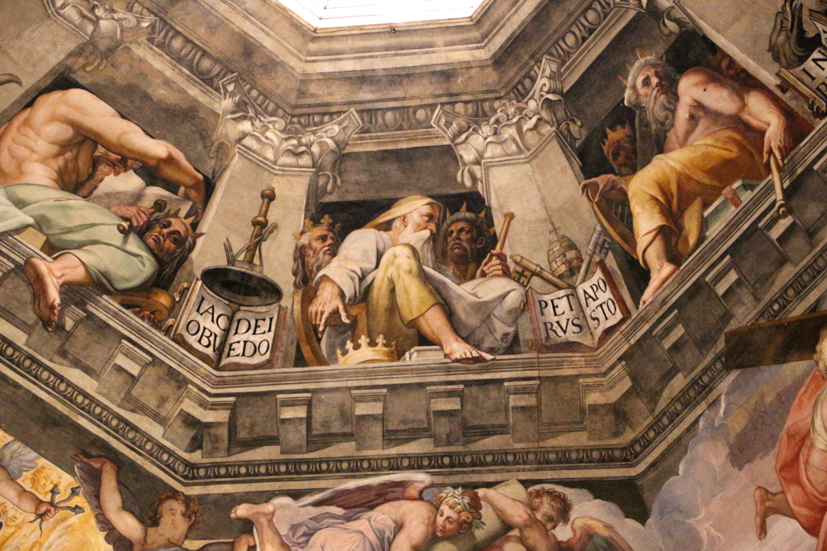giorgio vasari vegliardi dellapocalisse affreschi della cupola di santa maria del fiore bassa 1