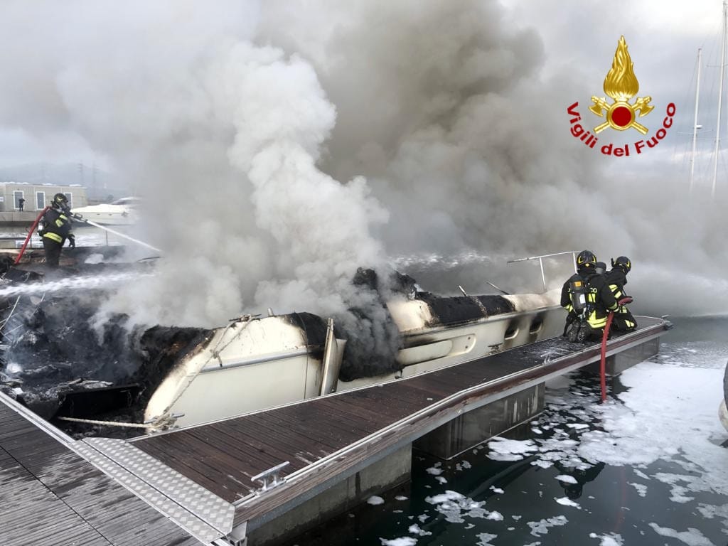 Piombino: il punto sull’incendio al porto del 1° febbraio