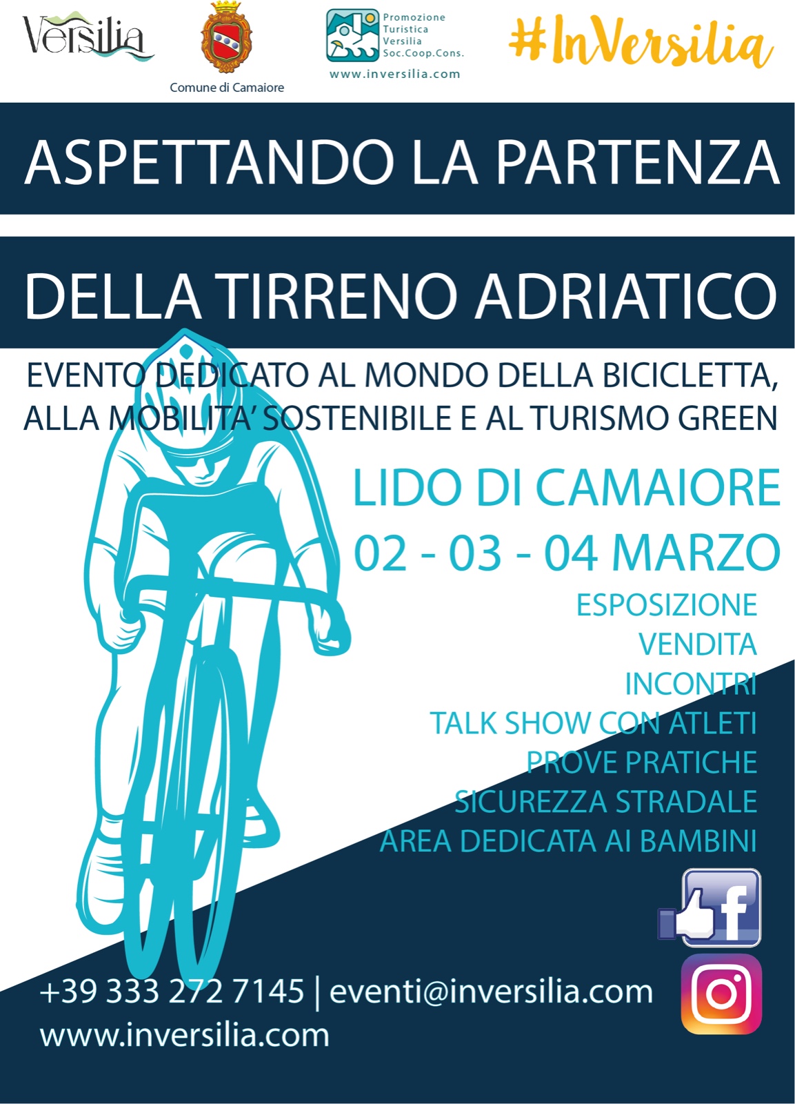 <strong>A Lido di Camaiore questo fine settimana si aspetta la partenza della Tirreno-Adriatico con stile </strong>