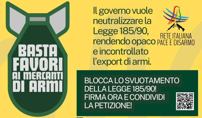 basta favori ai mercanti di armi striscia top ripd (1)