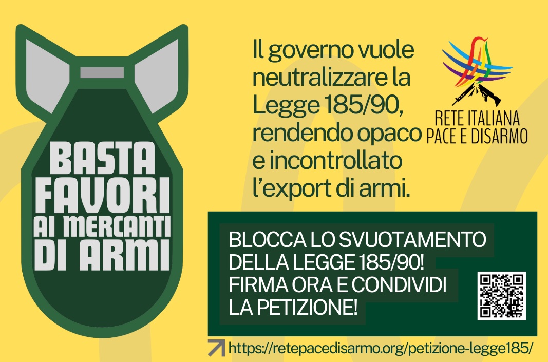 basta favori ai mercanti di armi striscia top ripd (1)