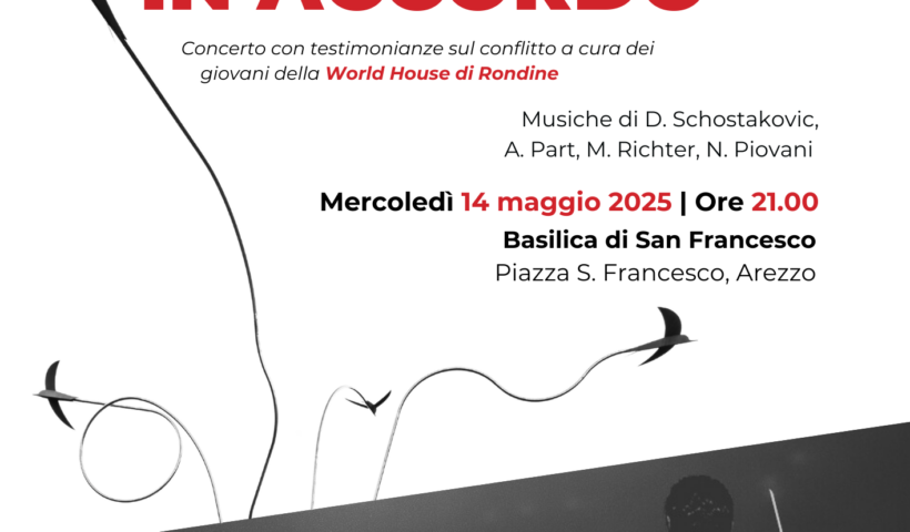 dissonanze in accordo 14 maggio arezzo